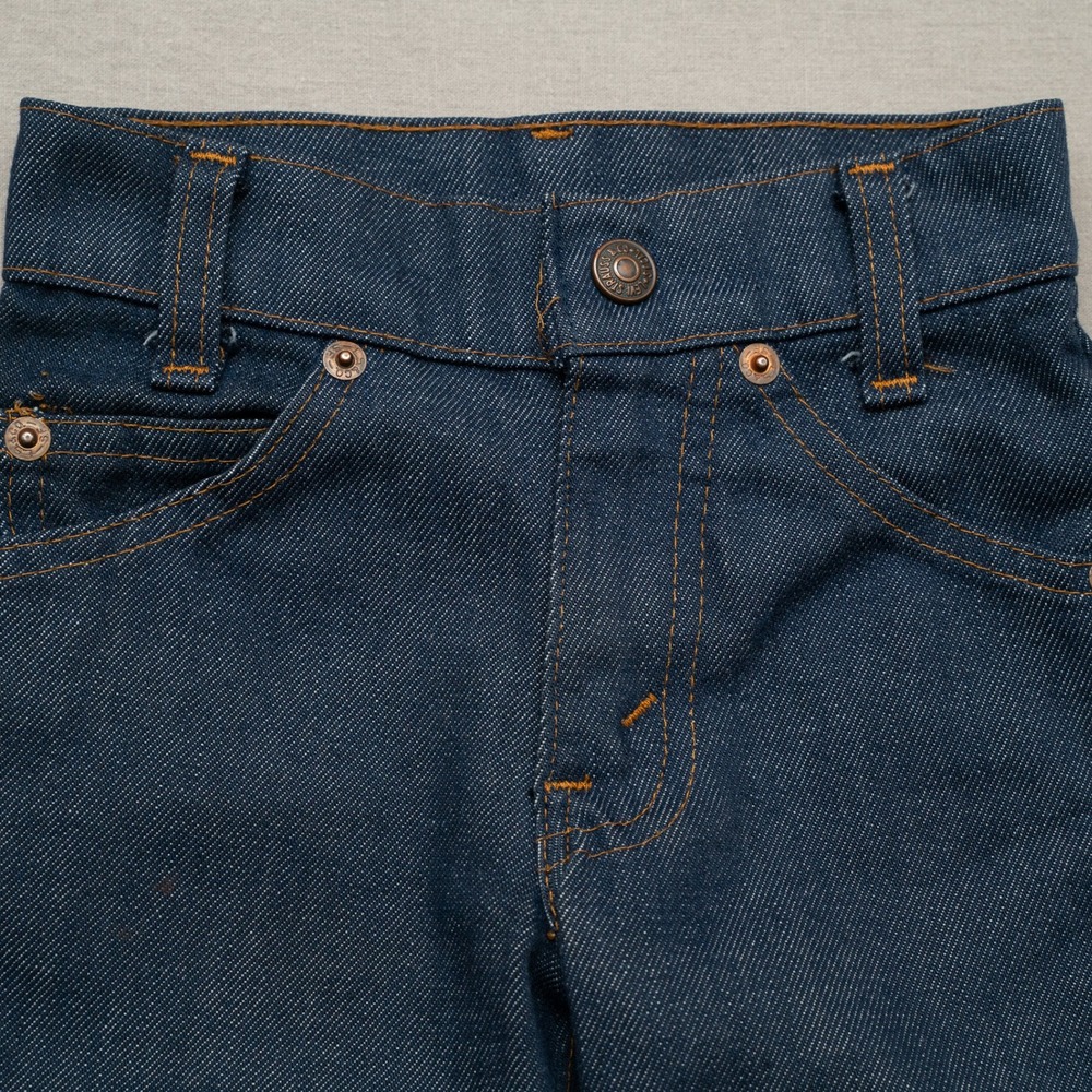 Vintage 70s 80s Levis Strauss Orange Tab Hardwear Jeans Denim Toddler 18x12 2T - Picture 3 of 10